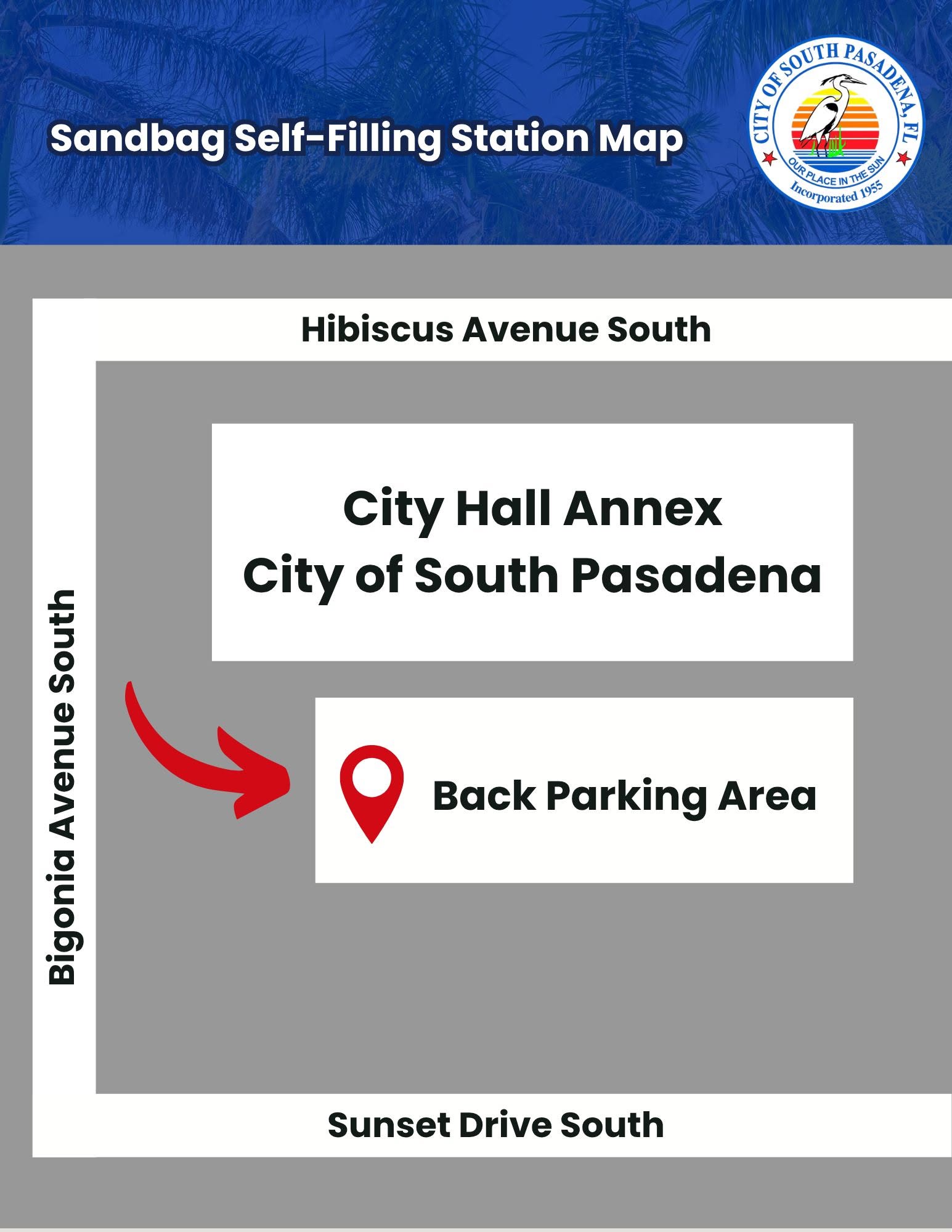 Sandbag Station Map